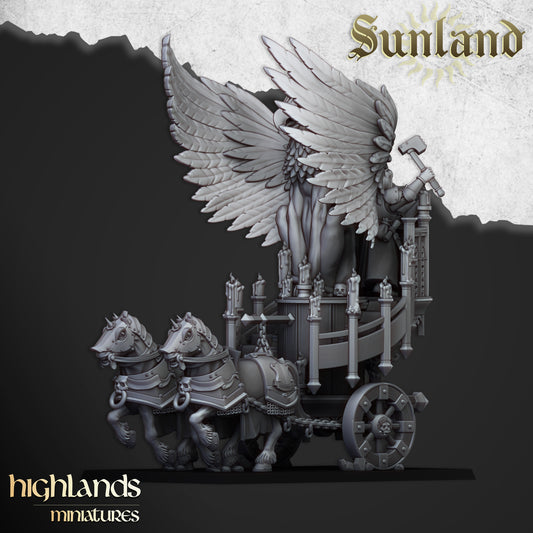 Miniatura Altar de Sunland en Carro Imperio resina 28mm sin pintar - Drakholm