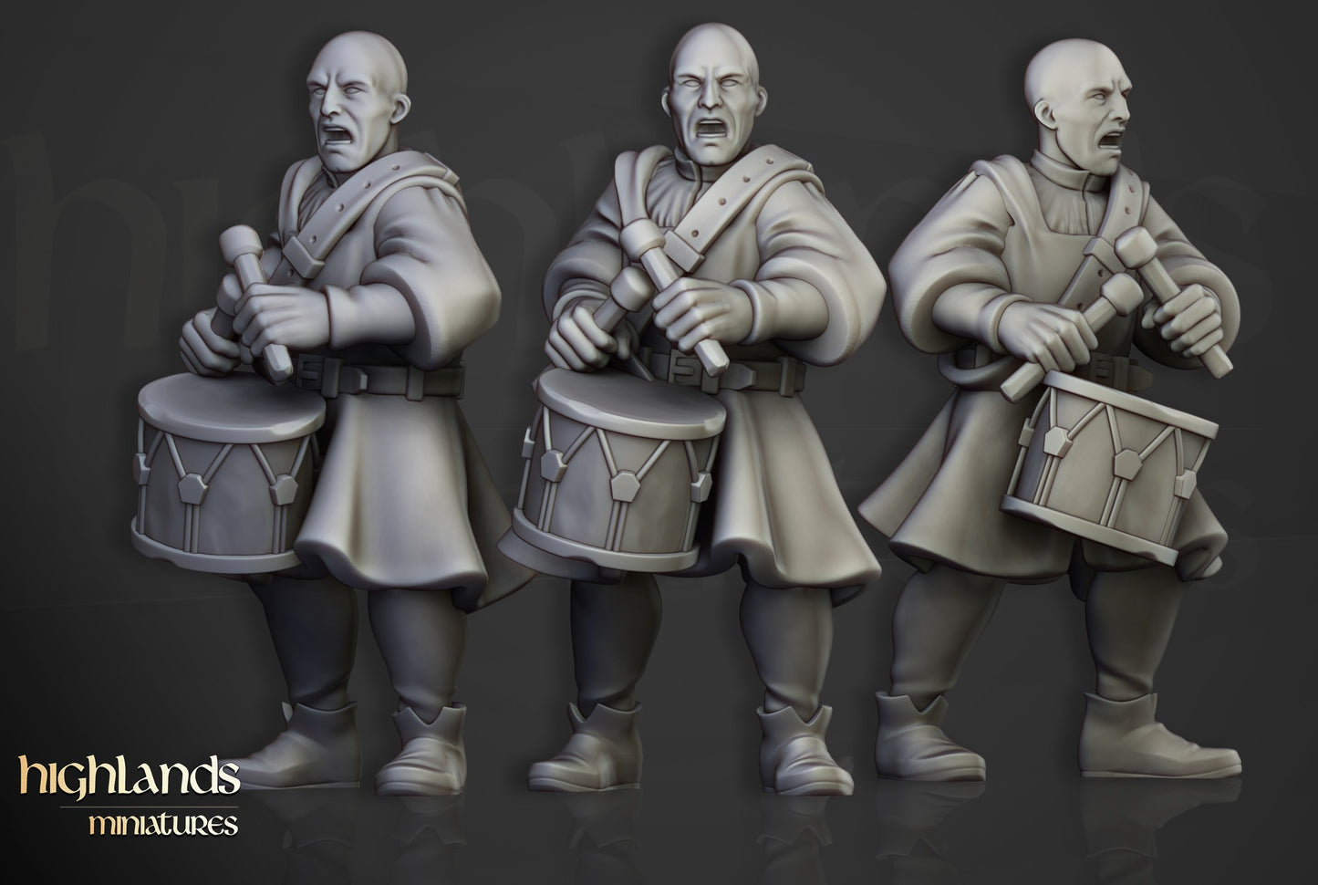 Miniatura Milicia Sunland Imperio resina 28mm sin pintar - Drakholm