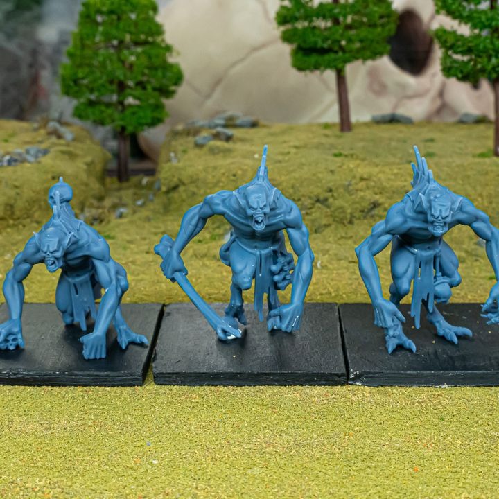 Miniatura Necrófagos Gigantes Condes Vampiro resina 28mm sin pintar - Drakholm