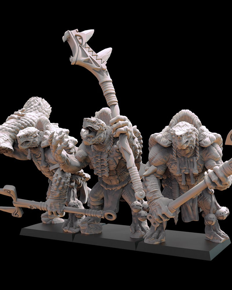 Miniatura Tortugas Ayotl Saurios Ancestrales resina 28mm sin pintar - Drakholm