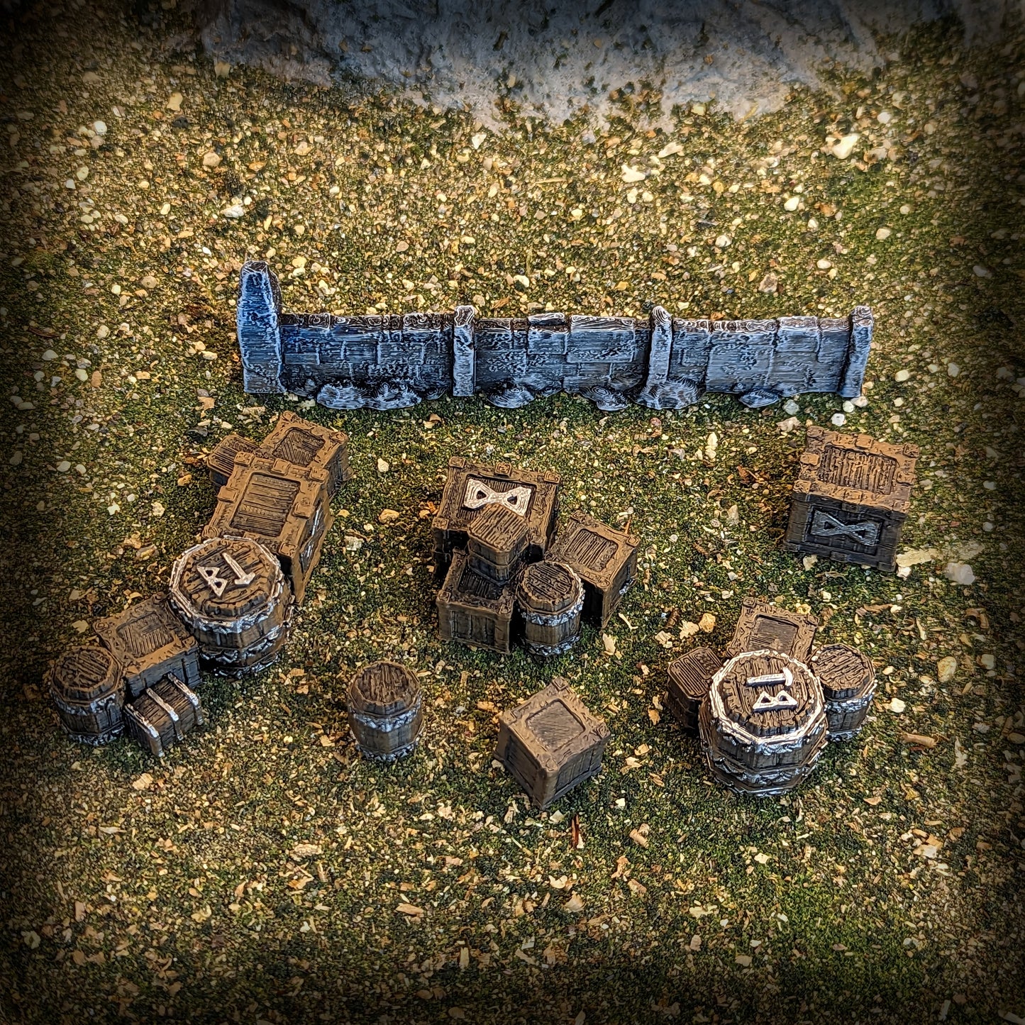 Dwarven Scatter Terrain Bundle | Conquest Inspired Terrain | 28mm MESBG LOTR Wargaming Scenery | DnD