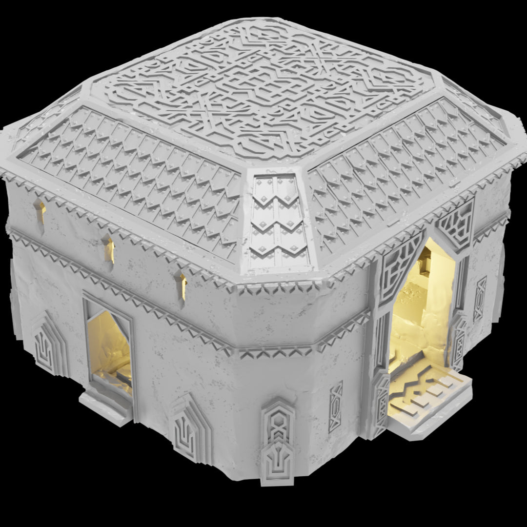 Dwarven Tomb Of Kings | Conquest Inspired Terrain | 28mm MESBG LOTR Wargaming Scenery | DnD