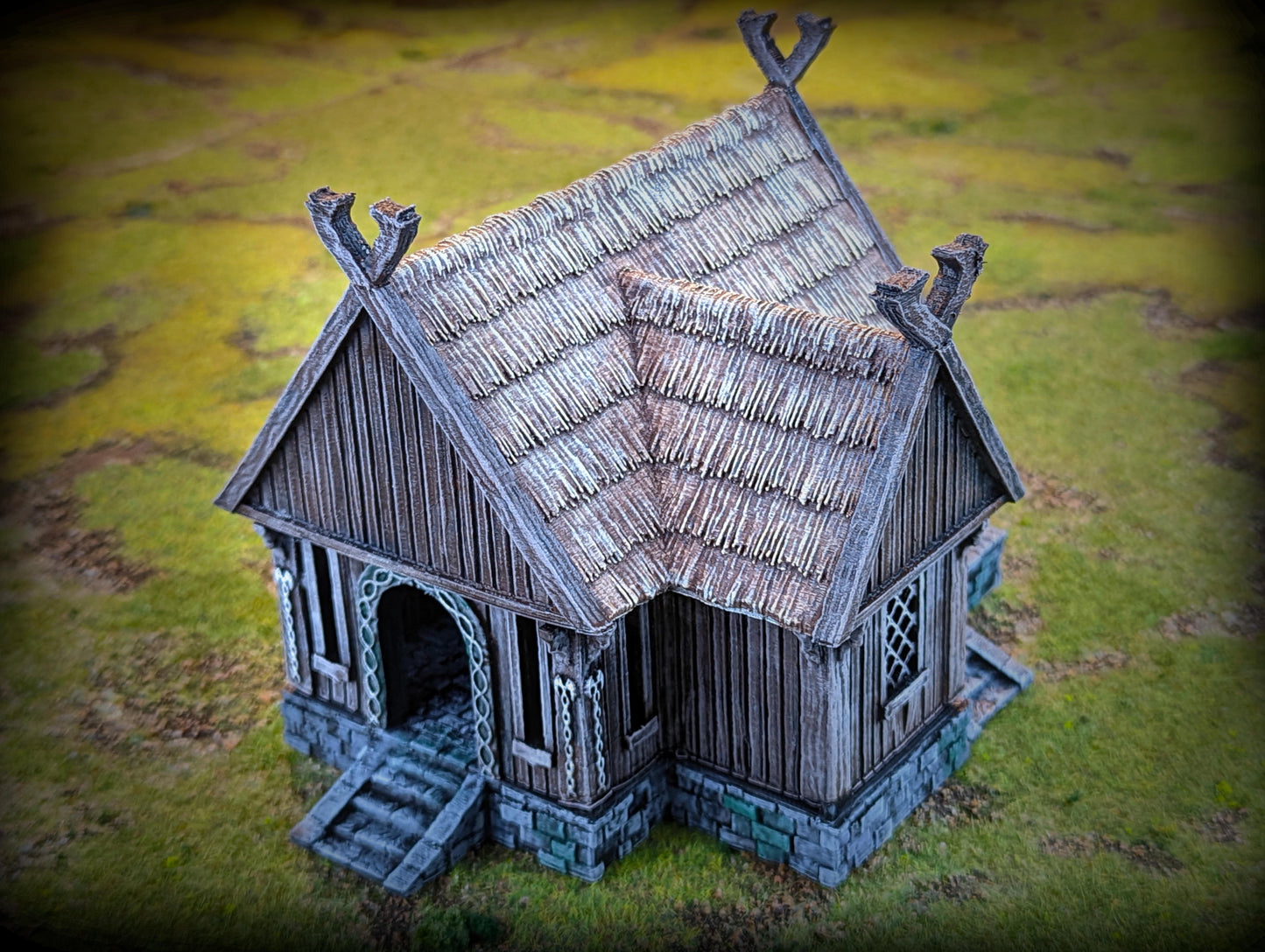 Fantasy Villagers House | Conquest Inspired Terrain | 28mm MESBG LOTR Wargaming Scenery | DnD