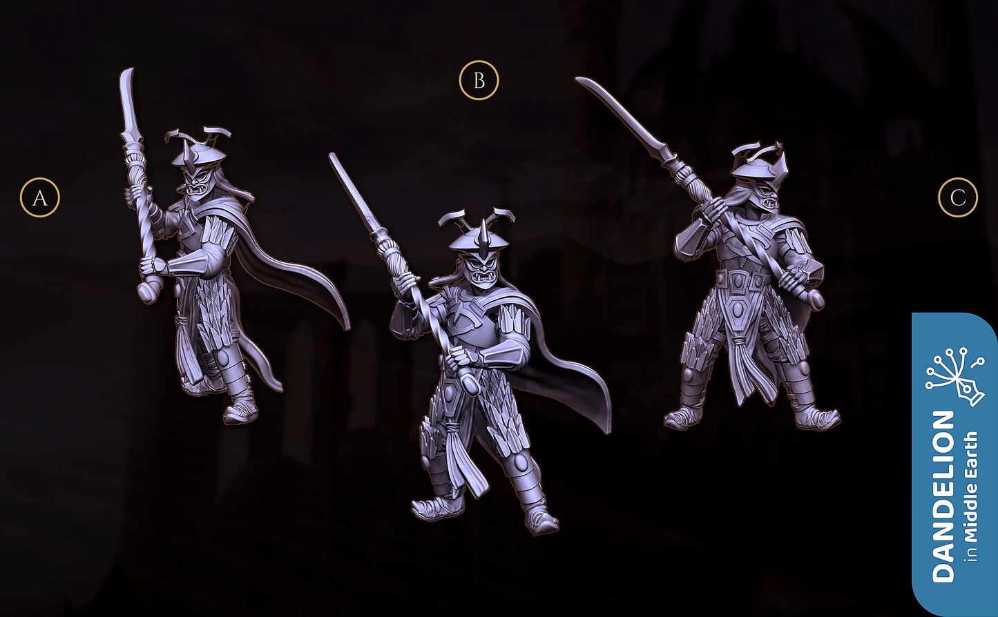 Miniatura Emperador de Rhûn Rhûn resina 32mm - Drakholm