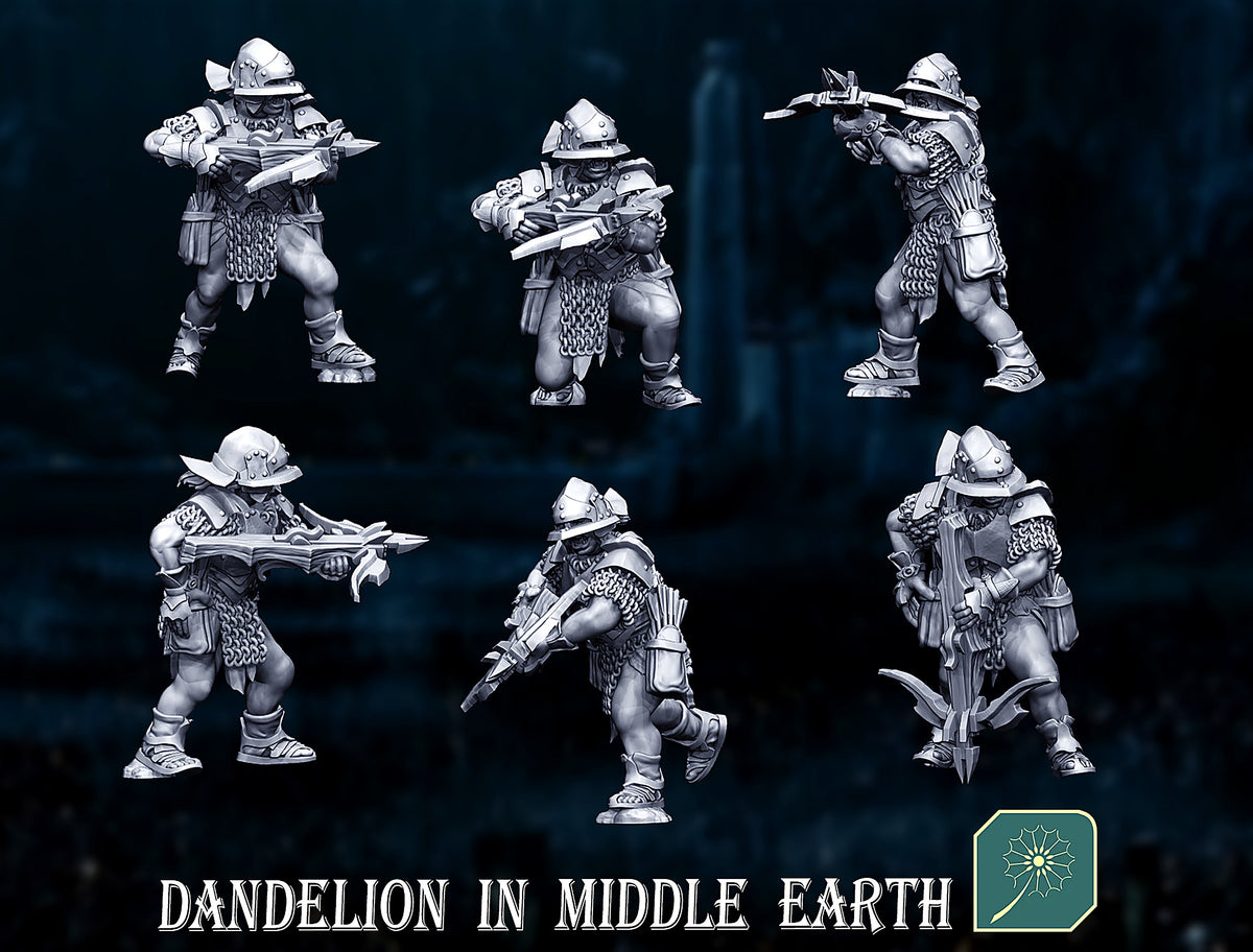 Uruk-hai de Isengard (Ballestero) · Isengard · Miniatura 28mm · Drakholm