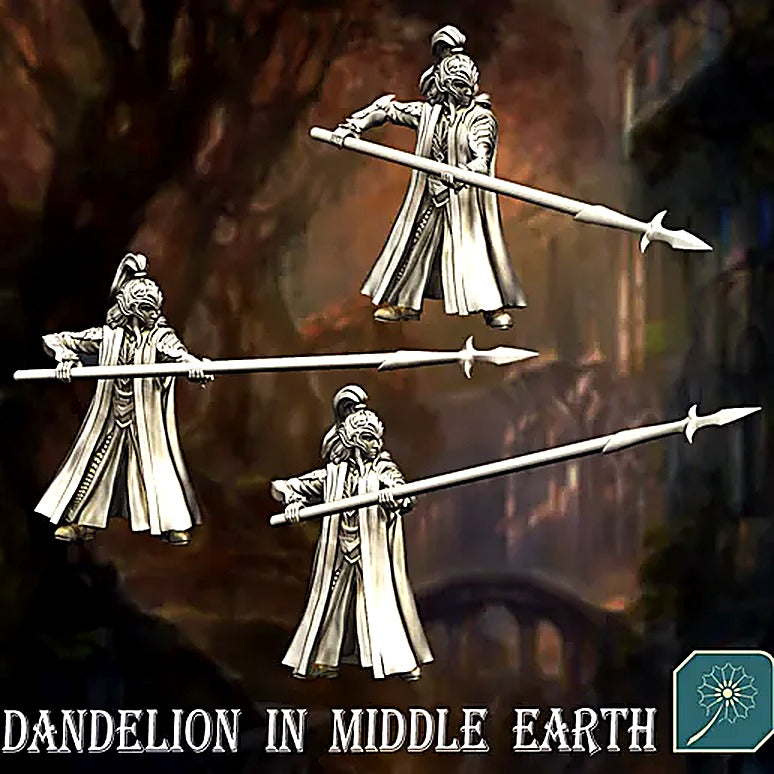 Miniatura Guardia del Consejo de Lothlórien Lothlórien resina 32mm - Drakholm