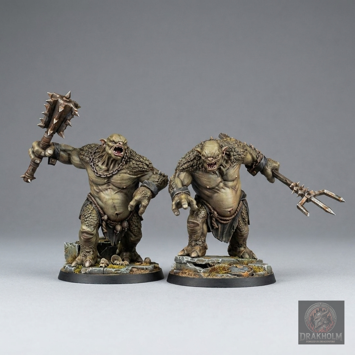 Moria Goblin Troll | Moria Goblins | 28mm Resin Miniature | LOTR Middle-earth | Tabletop Wargaming
