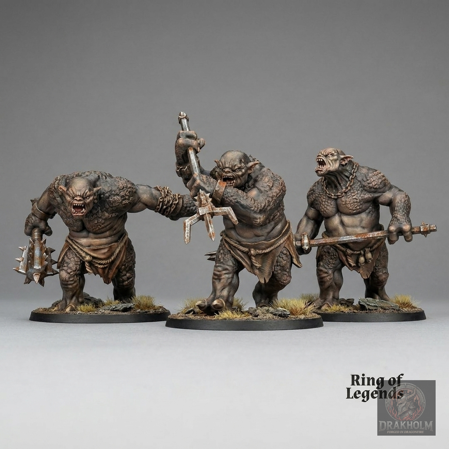 Moria Goblin Troll | Moria Goblins | 28mm Resin Miniature | LOTR Middle-earth | Tabletop Wargaming