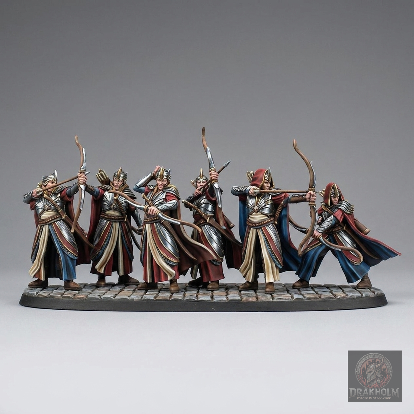 Rivendell Elf Archer | High Elves | 28mm Resin Miniature | LOTR Middle-earth | Tabletop Wargaming