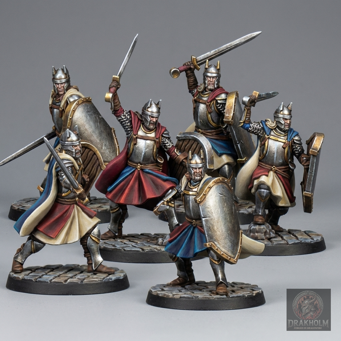 Numenor Swordsman | 28mm Resin Miniature | LOTR Middle-earth | Tabletop Wargaming