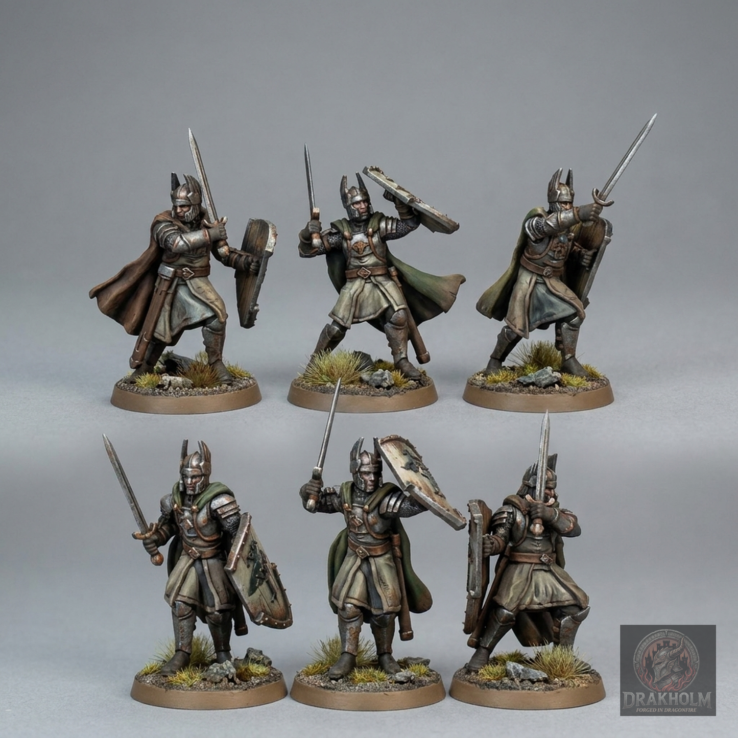 Numenor Swordsman | 28mm Resin Miniature | LOTR Middle-earth | Tabletop Wargaming