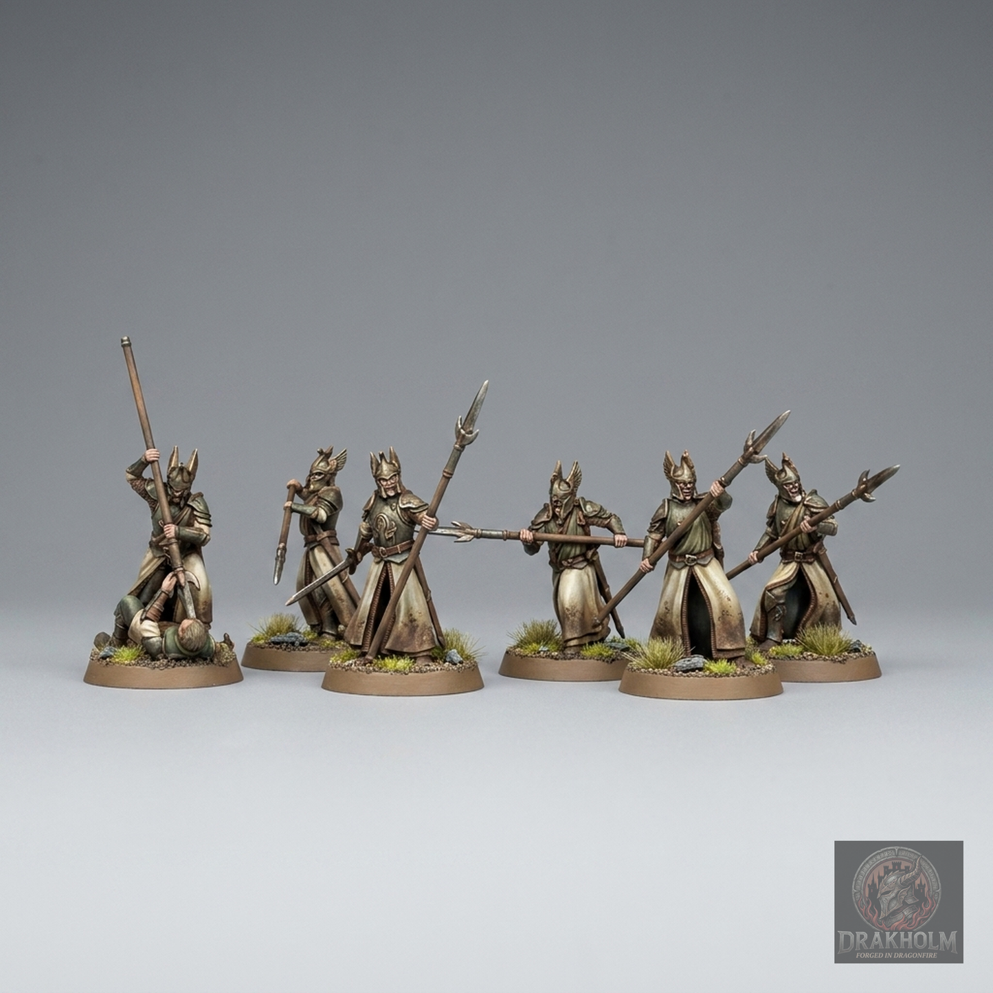 Dol Amroth Knight Warrior | 28mm Resin Miniature | LOTR Middle-earth | Tabletop Wargaming