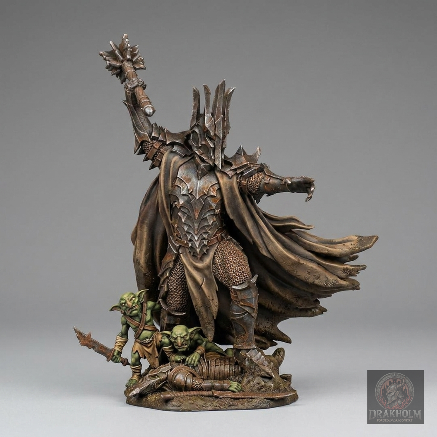 Mordor Orc Lord | Mordor Orcs | 28mm Resin Miniature | LOTR Middle-earth | Tabletop Wargaming