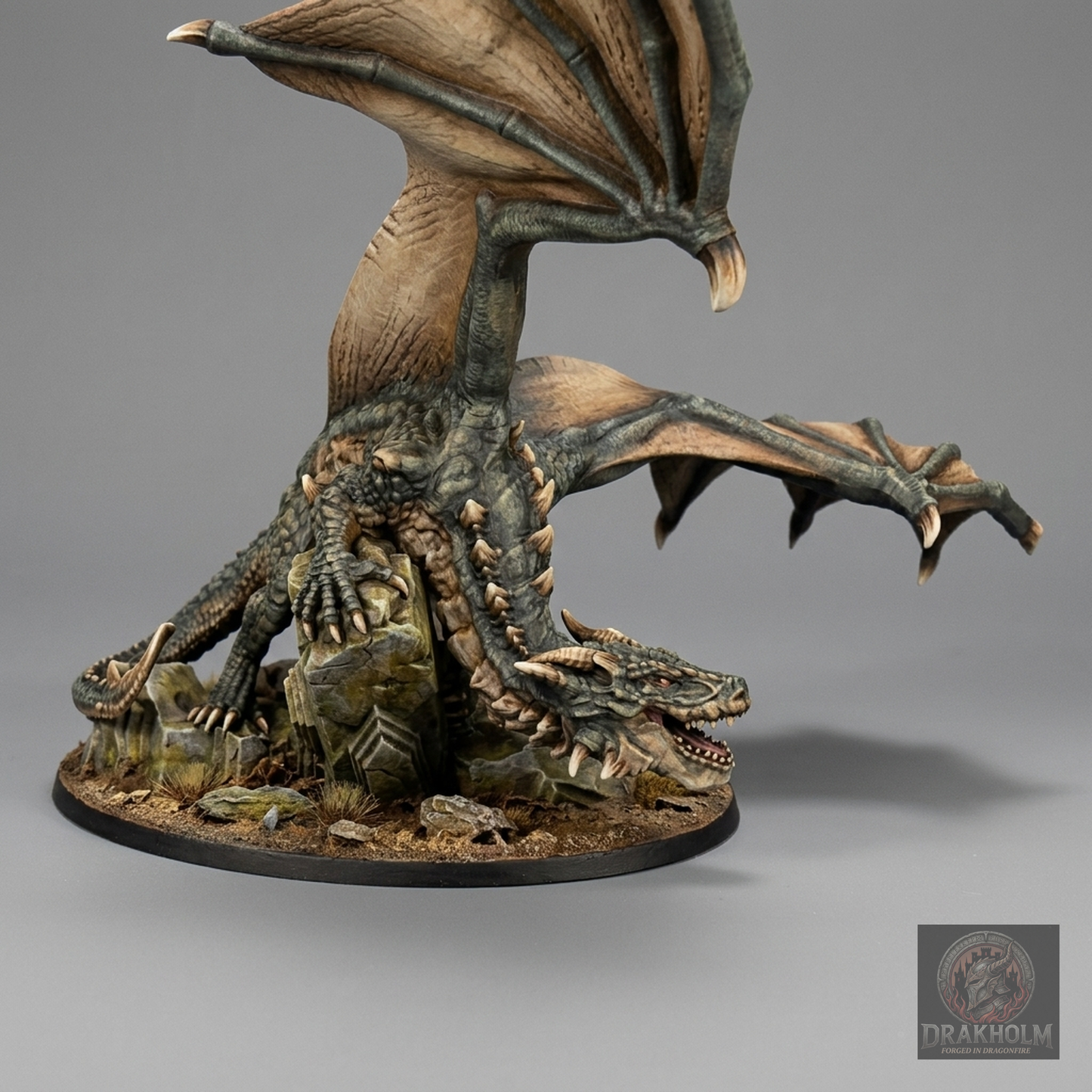 Undead Army Dragon | Army of the Dead | 28mm Resin Miniature | LOTR Middle-earth | Tabletop Wargaming