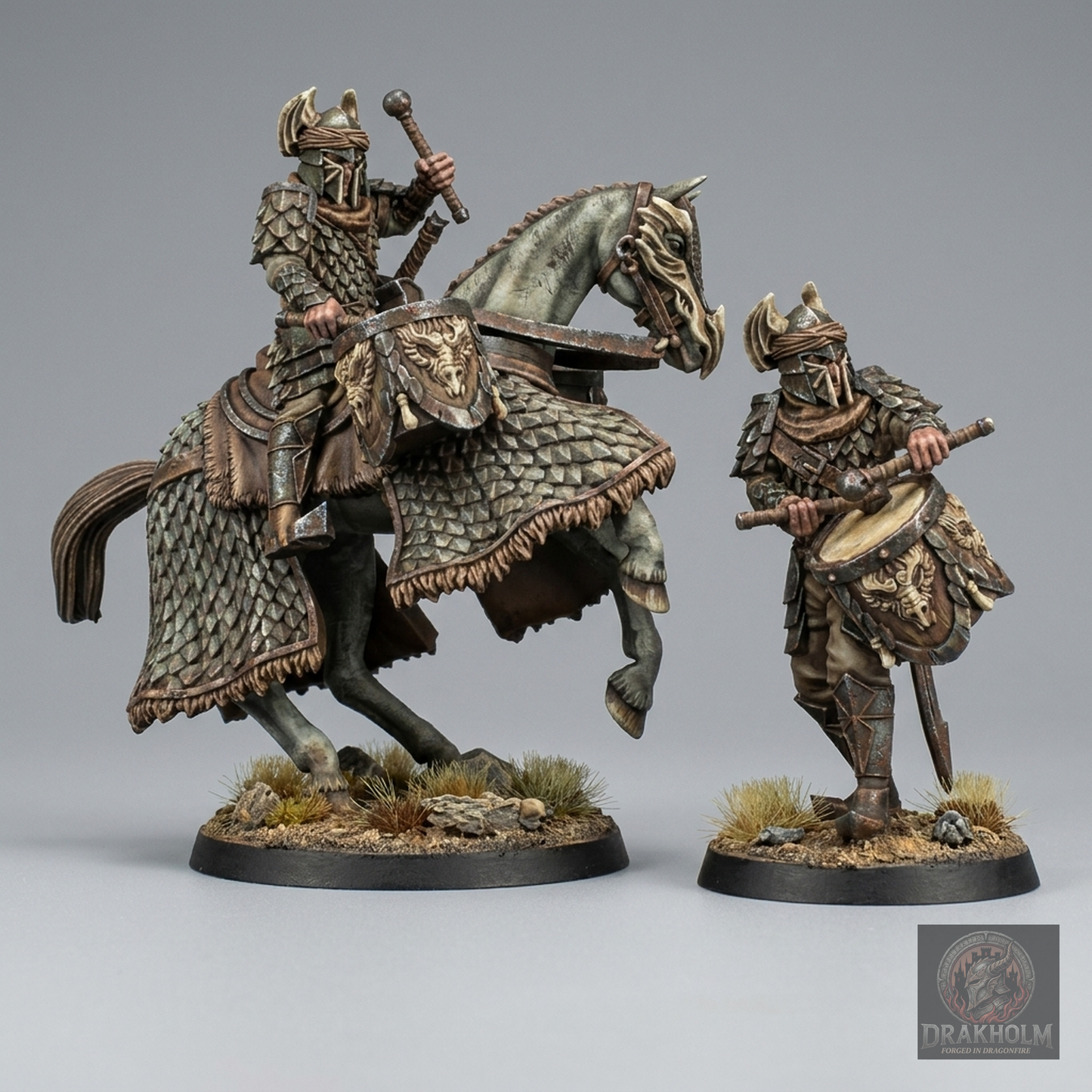 Easterling Musician | Easterlings | 28mm Resin Miniature | LOTR Middle-earth | Tabletop Wargaming
