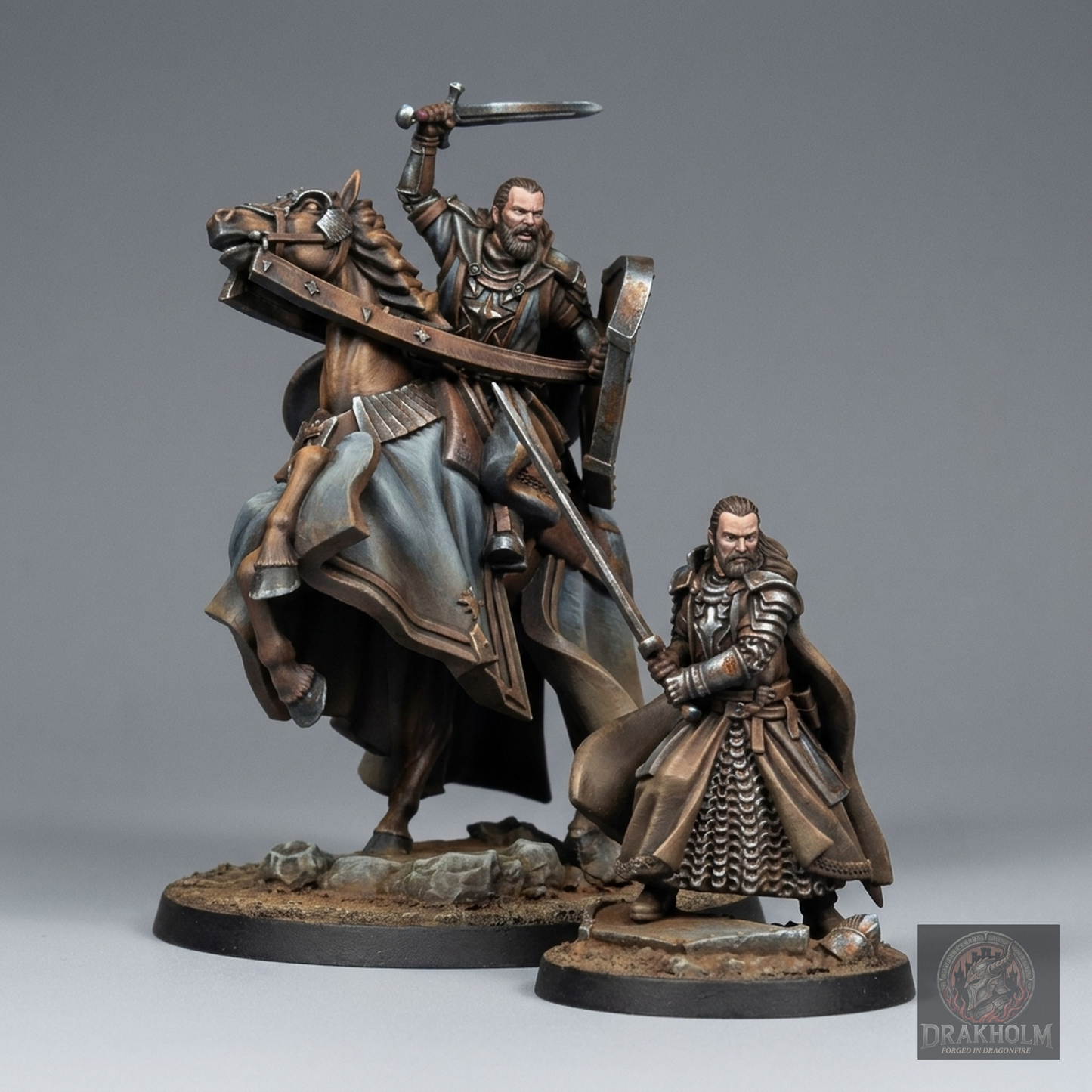 Numenor King | 28mm Resin Miniature | LOTR Middle-earth | Tabletop Wargaming