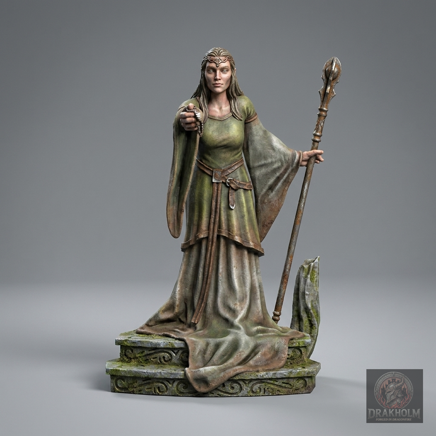 Rivendell Elf Warrior | High Elves | 28mm Resin Miniature | LOTR Middle-earth | Tabletop Wargaming