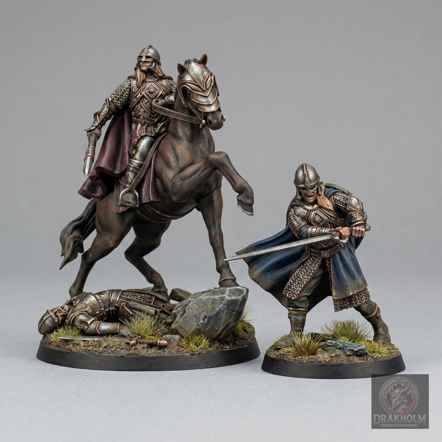 Men of the West Rider | 28mm Resin Miniature | LOTR Middle-earth | Tabletop Wargaming
