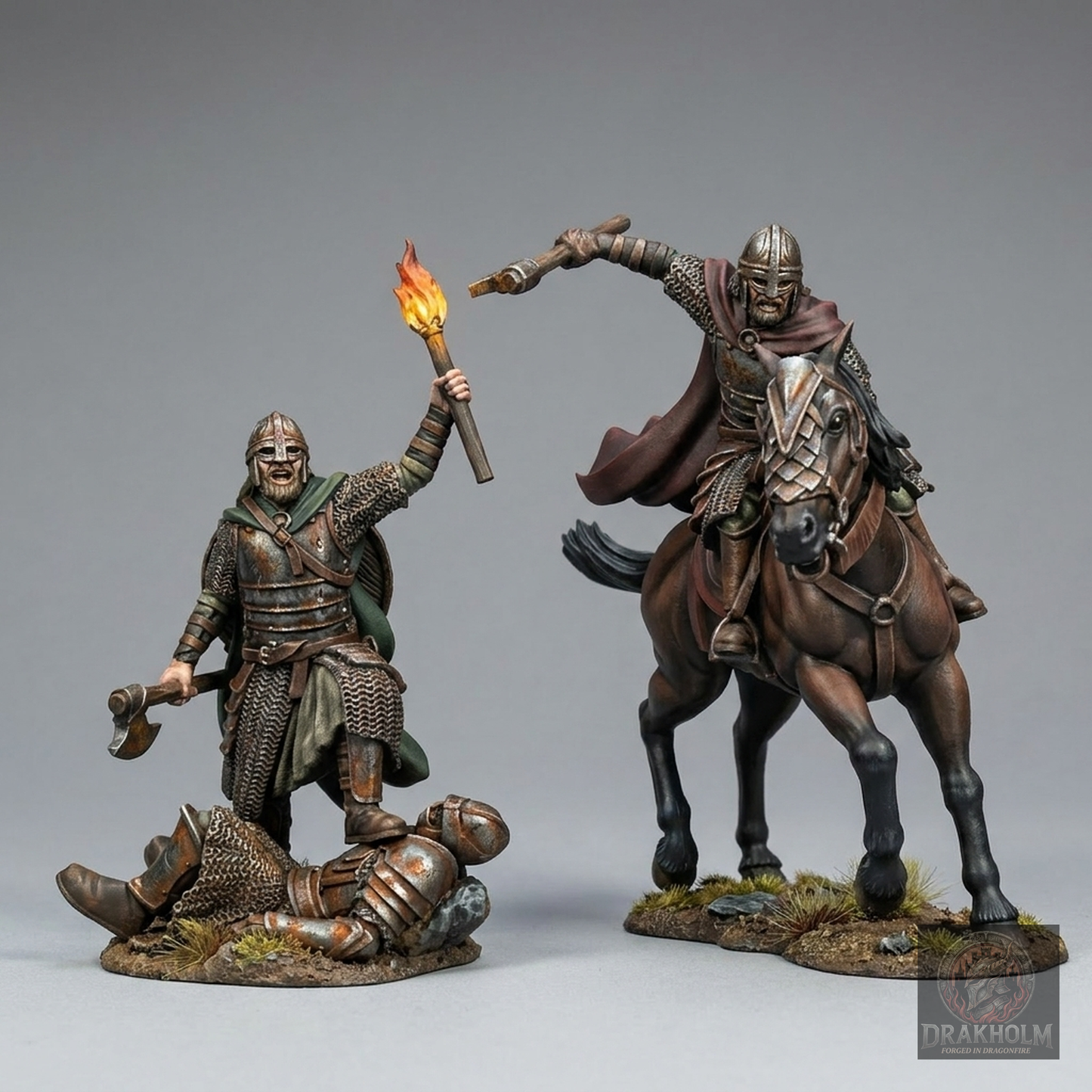 Men of the West Captain | 28mm Resin Miniature | LOTR Middle-earth | Tabletop Wargaming