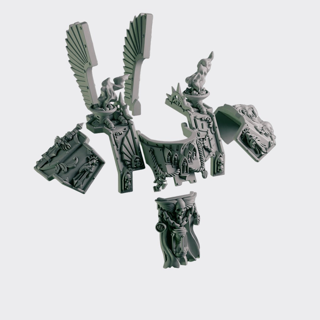 Pack conversión Dreadnought Eternal Pilgrims — bits de conversión sci-fi grimdark de Greytide Studio, resina 32mm sin pintar