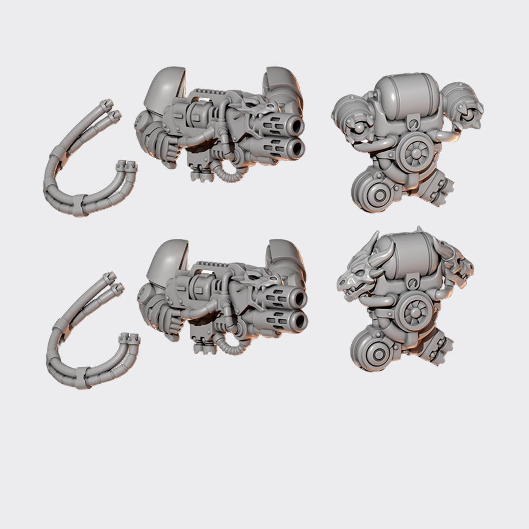 Pack conversión eradicator Anvil Wardens C — bits de conversión sci-fi grimdark de Greytide Studio, resina 32mm sin pintar