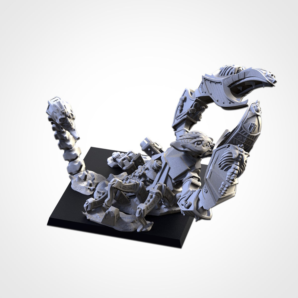 Miniatura Escorpiones de las Arenas Reyes Funerarios resina 32mm sin pintar - Drakholm