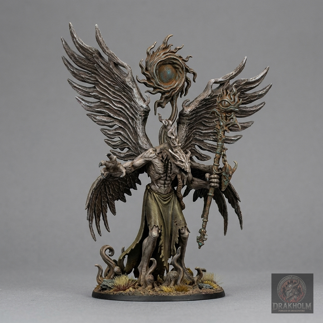 Gran Demonio del Cambio · miniatura de resina 28mm para pintar · grimdark · Drakholm