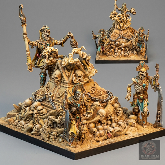 Miniatura pintada en resina 32mm - Drakholm