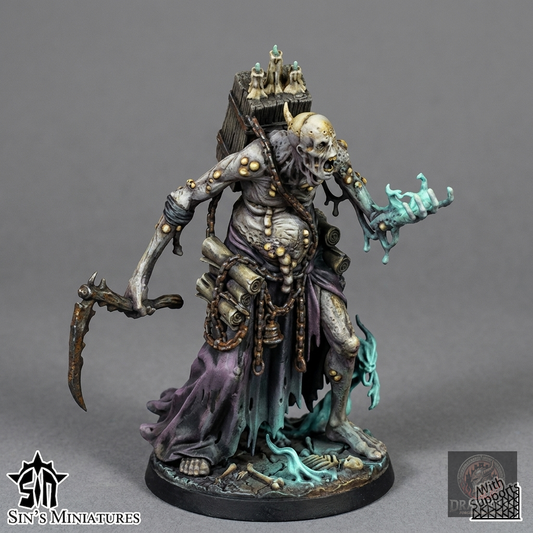 Miniatura pintada en resina 32mm - Drakholm