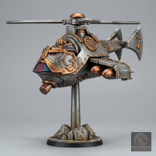 Miniatura pintada en resina 32mm - Drakholm