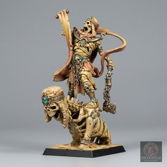 Miniatura pintada en resina 32mm - Drakholm