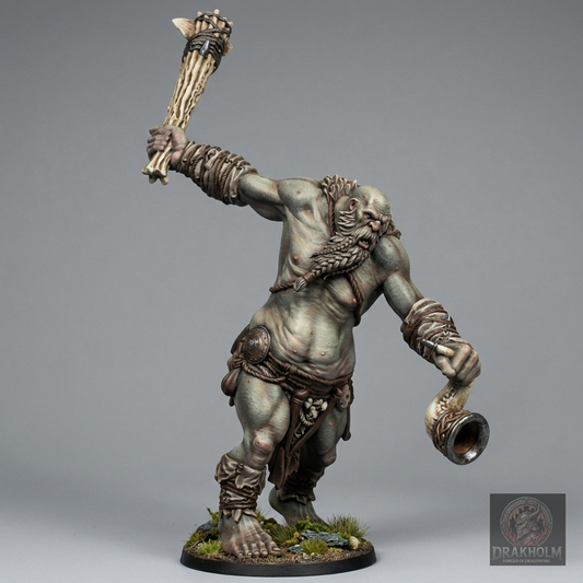 Miniatura pintada en resina 32mm - Drakholm