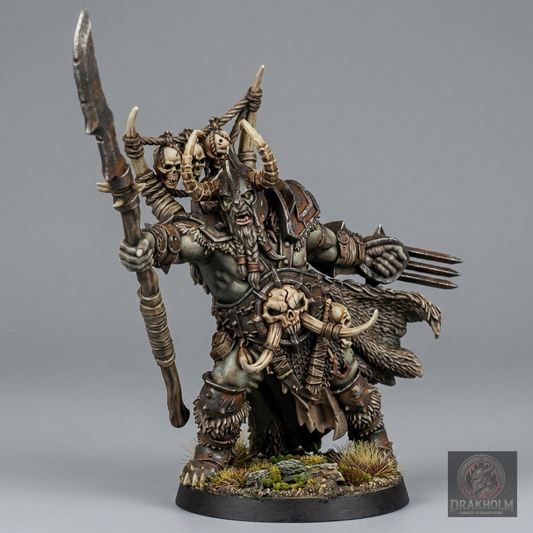 Miniatura pintada en resina 32mm - Drakholm