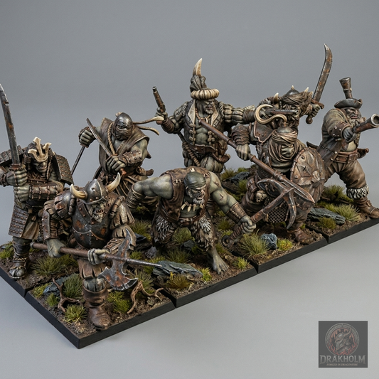 Miniatura pintada en resina 32mm - Drakholm