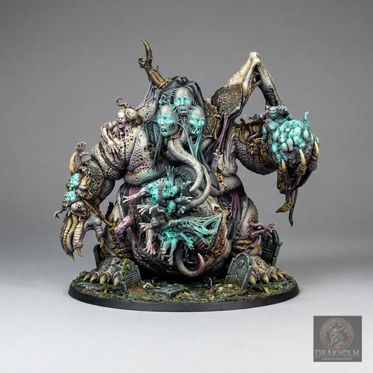 Miniatura pintada en resina 32mm - Drakholm