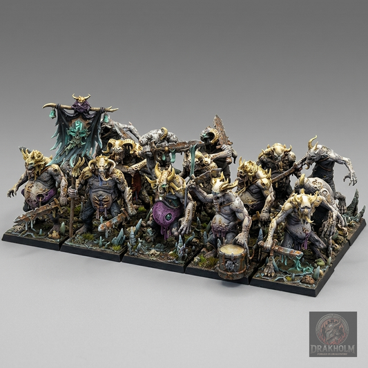 Miniatura pintada en resina 32mm - Drakholm