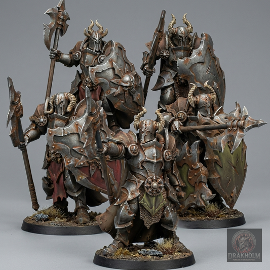 Miniatura pintada en resina 32mm - Drakholm