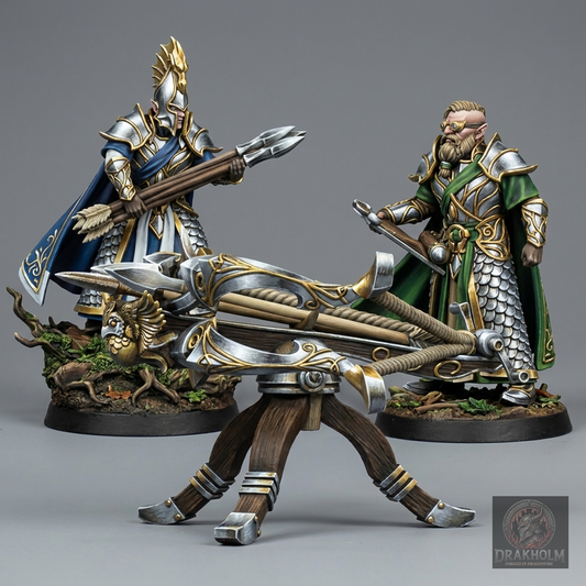 Miniatura pintada en resina 32mm - Drakholm