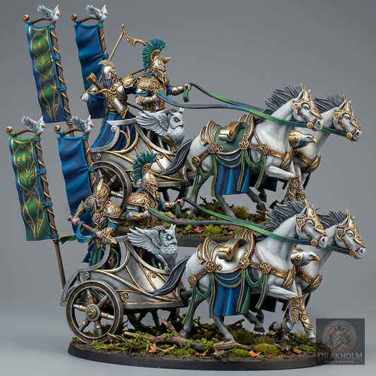 Miniatura pintada en resina 32mm - Drakholm