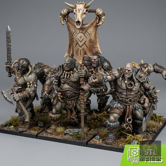 Miniatura pintada en resina 32mm - Drakholm