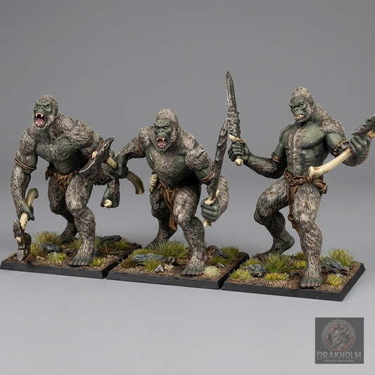 Miniatura pintada en resina 32mm - Drakholm