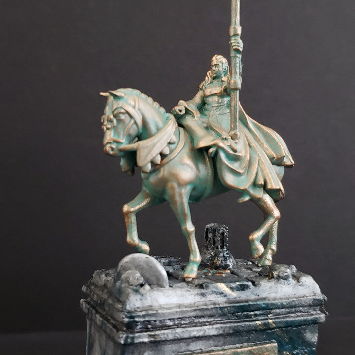 Miniatura Damisela de la Dama Bretones resina 28mm sin pintar - Drakholm