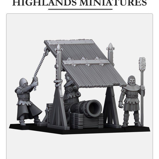 Miniatura Portaestandartes de Batalla Gallia a caballo Bretones resina 28mm sin pintar - Drakholm