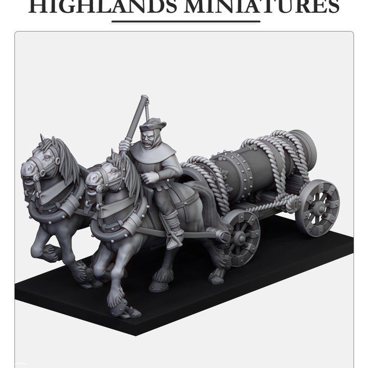 Miniatura Portaestandartes de Batalla Gallia a caballo Bretones resina 28mm sin pintar - Drakholm