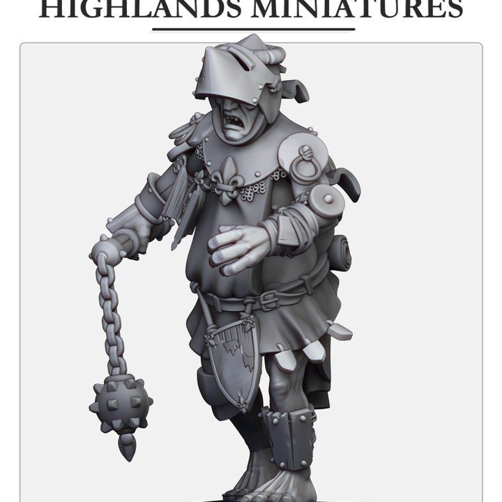 Miniatura Clérigo de Gallia con Reliquia Bretones resina 28mm sin pintar - Drakholm