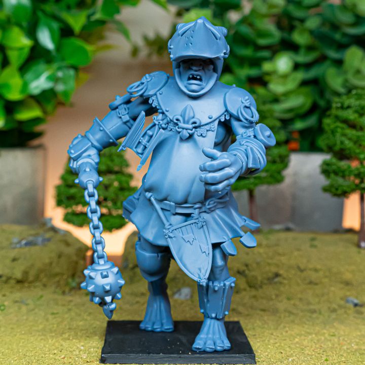 Miniatura Clérigo de Gallia con Reliquia Bretones resina 28mm sin pintar - Drakholm