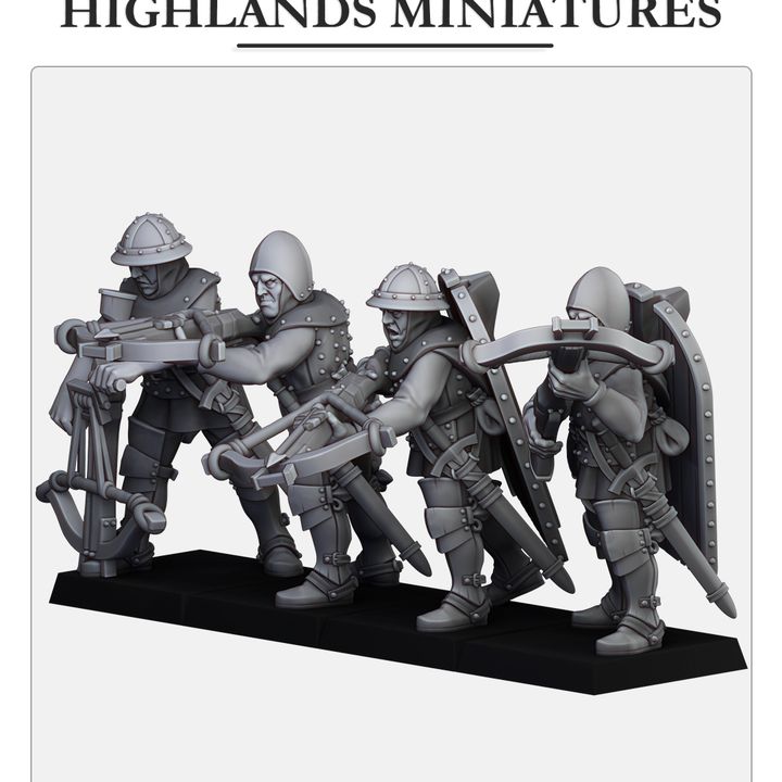 Miniatura Peregrinos de Gallia Bretones resina 28mm sin pintar - Drakholm