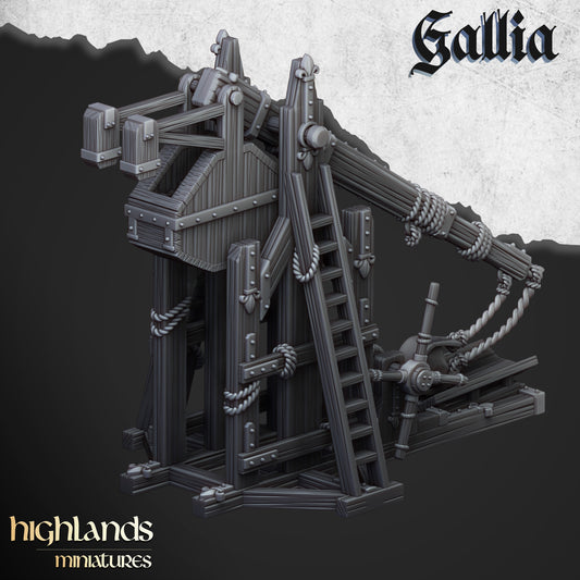 Miniatura Tiradores de Gallia Bretones resina 28mm sin pintar - Drakholm