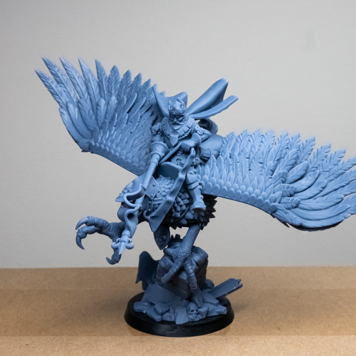 Miniatura Caballeros Andantes Bretones resina 28mm sin pintar - Drakholm