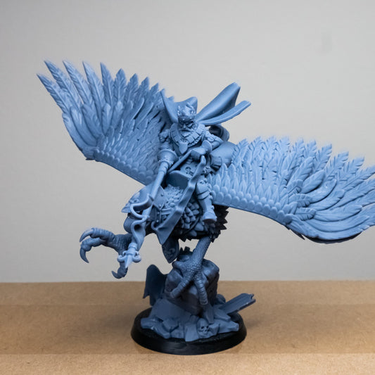 Miniatura Caballeros Andantes Bretones resina 28mm sin pintar - Drakholm